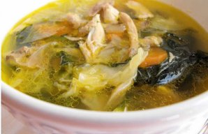 Chicken and Kale Soup (Sopa de Frango e Couve) Recipe