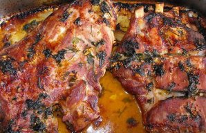 Portuguese Roasted Pork Spare Ribs