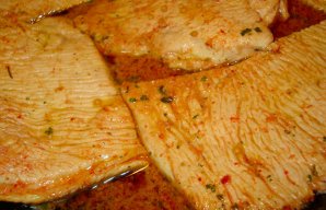 Portuguese Turkey Steaks (Bifes de Peru)