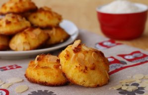 Portuguese Coconut & Almond Cookies