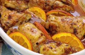 Portuguese Roasted Chicken with Orange