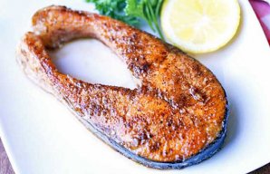 Salmon with Lemon Juice