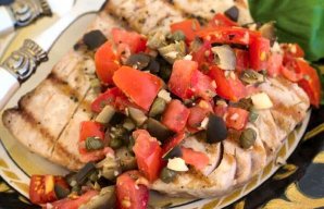 Liz's Portuguese Grilled Tuna with Capers