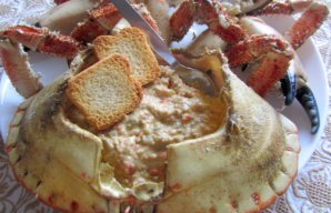 Portuguese Stuffed Crab (Santola Recheada)