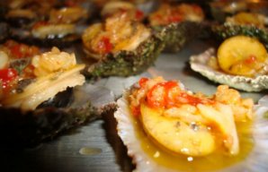 Portuguese Grilled Limpets with Garlic Butter Recipe