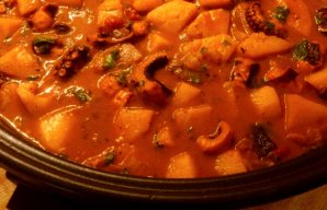 Portuguese  Octopus Stew