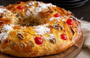 Portuguese Bolo Rei (King Cake)