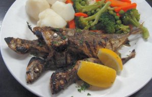 Delicious Portuguese Grilled Horse Mackerel