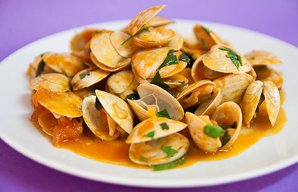  Neuza's Portuguese Clams with Tomato Sauce