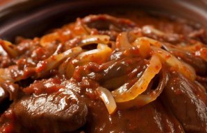 Yummy Portuguese Fried Liver with Onions Recipe