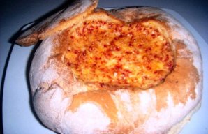 Yummy Portuguese Linguiça Stuffed Bread Recipe