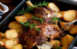 Portuguese Roasted Lamb with Potatoes Recipe