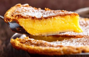 Moist Portuguese Bean and Coconut Tart Recipe