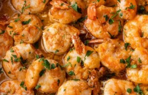 Portuguese Fried Garlic Shrimp