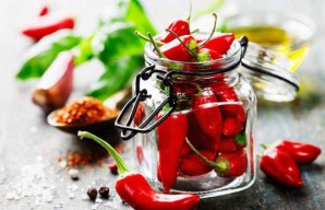 Portuguese Style Chili Peppers in Olive Oil