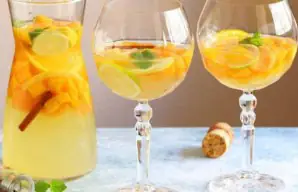 Portuguese Champagne and Fruit Sangria Recipe