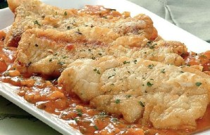 Portuguese Sole fillets with Shrimp Sauce Recipe