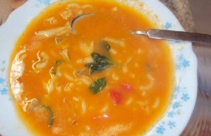 Aromatic Portuguese Fish Soup with Macaroni Recipe