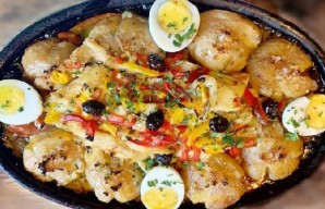 Portuguese Homestyle Cod (Bacalhau à Casa)