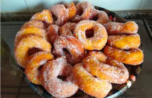 Yummy Portuguese Orange Fried Rings Recipe