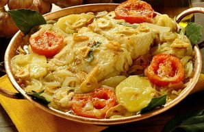 Portuguese Style Tasty Bacalhau à Espanhola Recipe