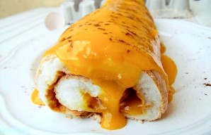 Portuguese Cinnamon and Egg Cream Roll