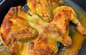 Portuguese Butterflied Oven Roasted Chicken Recipe