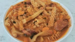 Nancy's Portuguese-Style Tripe with Beans