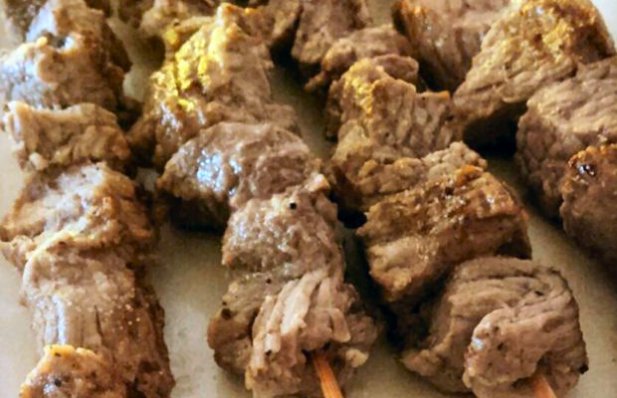 Portuguese Beef Shish Kabobs