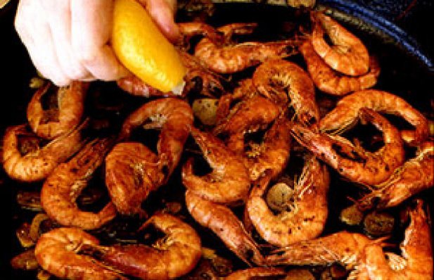 Portuguese Griddle Shrimp