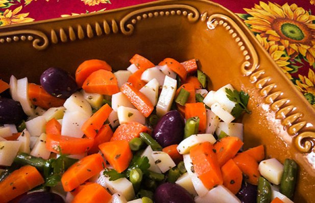 Portuguese Cooked Vegetable Salad