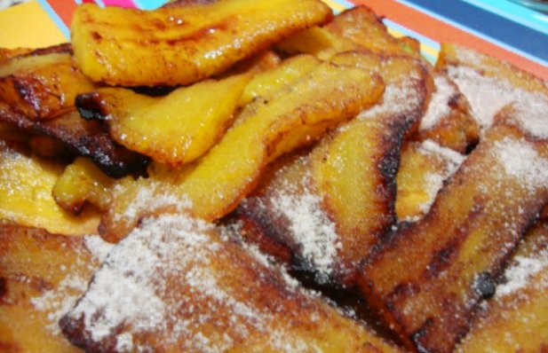 Fried Bananas with Madeira Wine