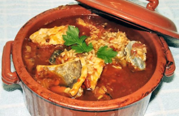 Portuguese Baked Cod Rice