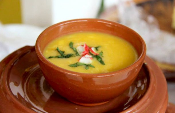 Portuguese Cream of Fish Soup