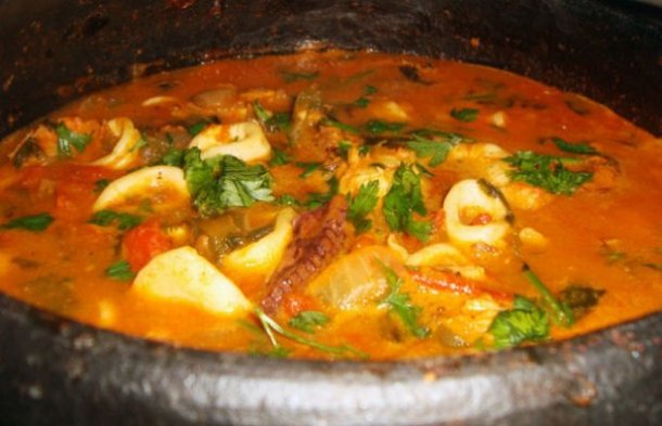 Portuguese Squid Stew