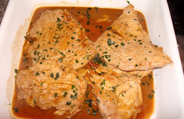 Portuguese Pork Cutlets (Bifanas)