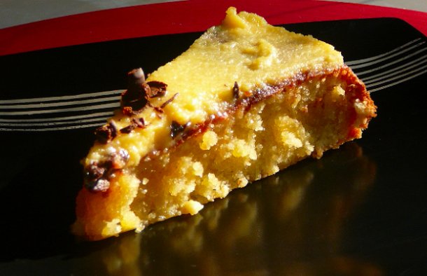 Portuguese Almond & Yolk Cake