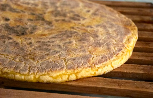 Azorean Bolo de Sertã (Flat Bread)