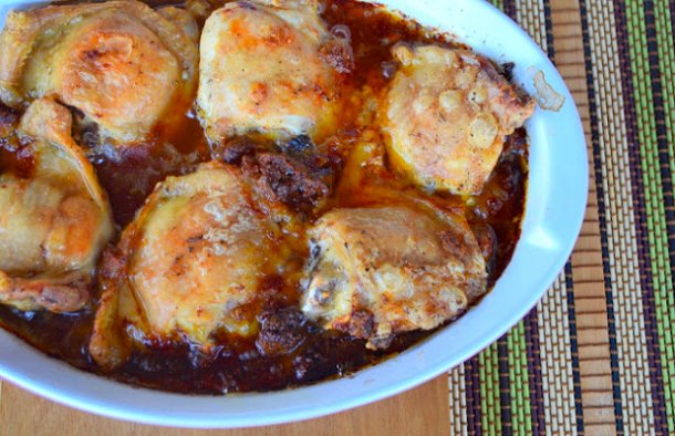 Portuguese Chicken Thighs with Thyme