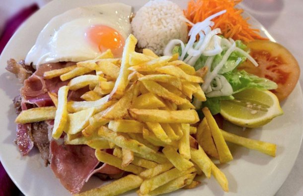 Portuguese Steak Meal