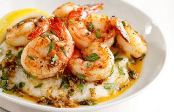 Portuguese Roasted Shrimp with Garlic