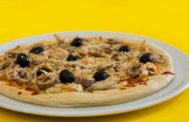 Chicken & Mushroom Pizza