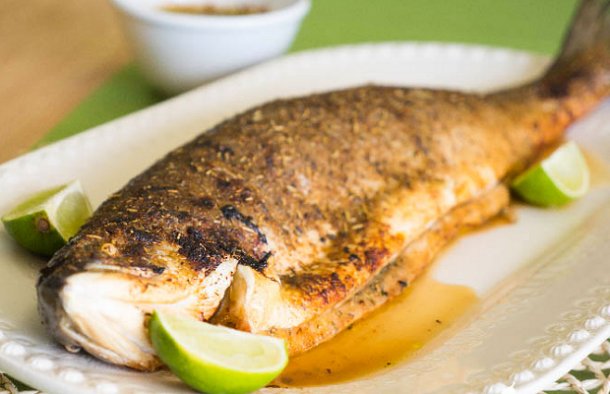 Lime Roasted Salmon