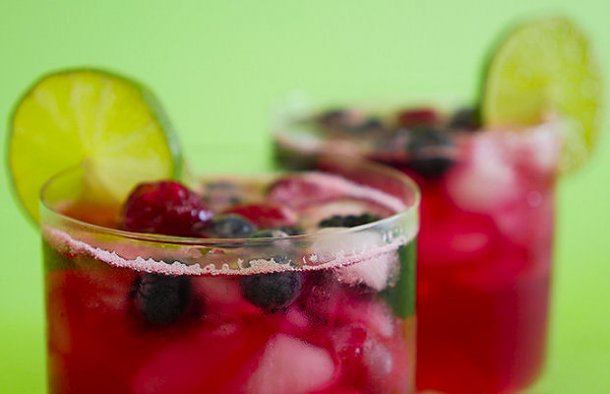 Portuguese Beer Sangria with Lime