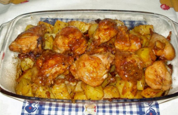 Portuguese Roasted Oregano Chicken