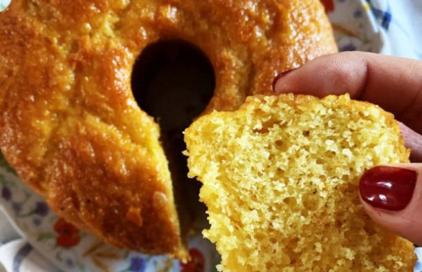 Easy & Fluffy Orange Cake