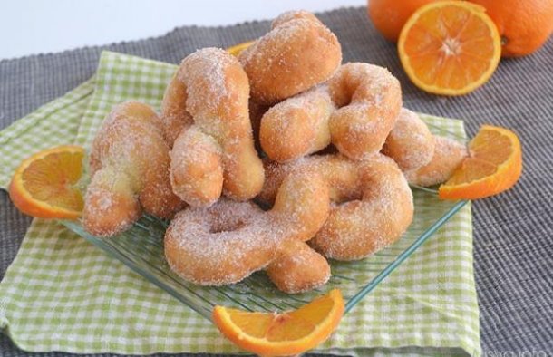 Portuguese Fried Orange Rings