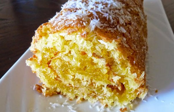 Portuguese Coconut Roll