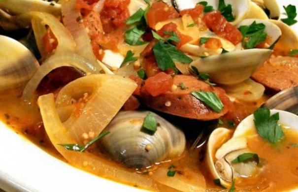 Portuguese Steamed Clams