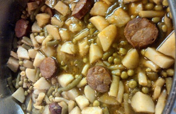 Gorete's Portuguese chouriço & Bean Stew